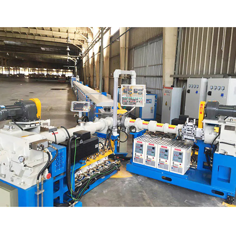 Goma Co-Extrusion at Microwave Curing Production Line